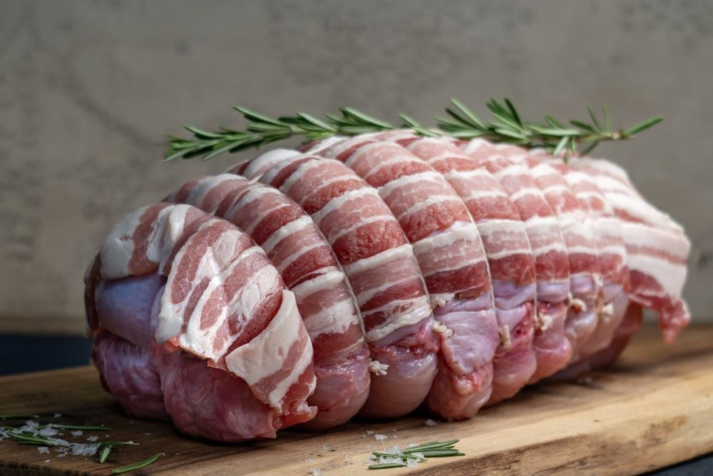 Turkey Breast Boned & Rolled Wrapped With Bacon
